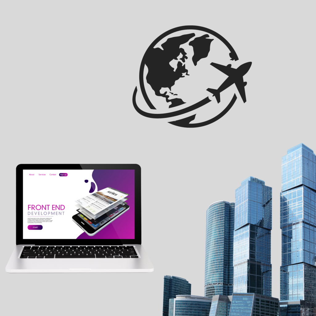 physical and online travel agency